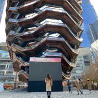 登れる巨大アート作品😍ニューヨークの新名所🗽