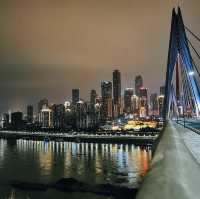 ชมแสงสี Chongqing Chaotianmen Square