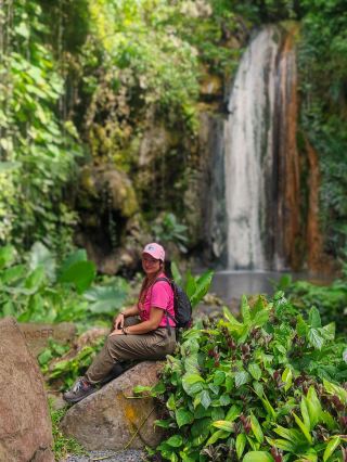 St. Lucia’s "Diamond" Waterfall.