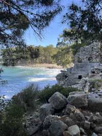 Turkey: Phaselis ancient city in Kemer