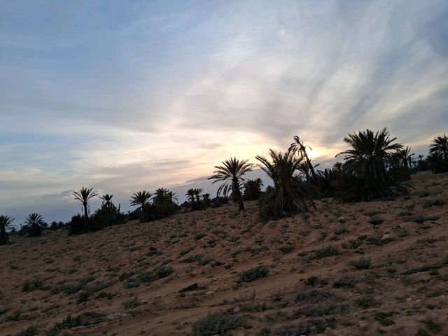 Desert sunset❤️