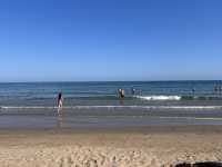 Train from Barcelona to Sitges beach