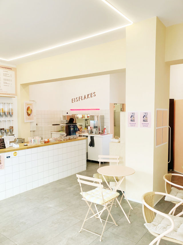 이색적인 아이스크림 카페, Eisflakes! 🍦