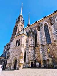 The Cathedral that watches over the city of Brno