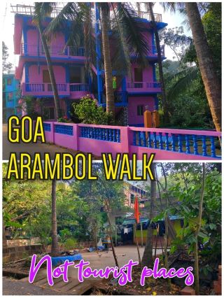 🏠 The Real Arambol: A One-Hour Walk
