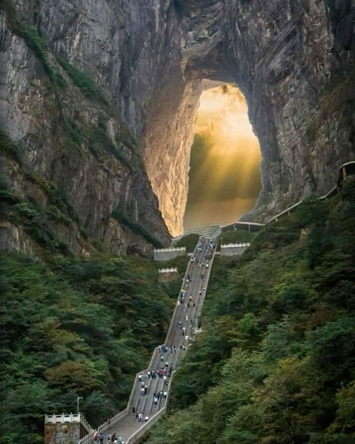 The Stairway to the Sky: Tianmen Mountain, China 🏔️