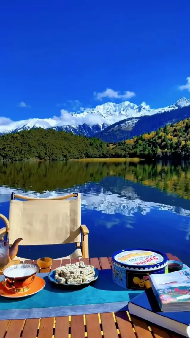 Would you love to have a cup of tea here?
