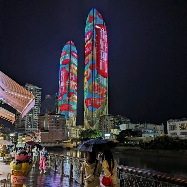 The icon of Xiamen, the twin towers