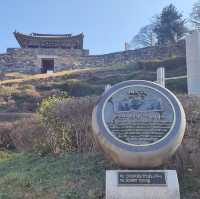 打卡韓國公山城