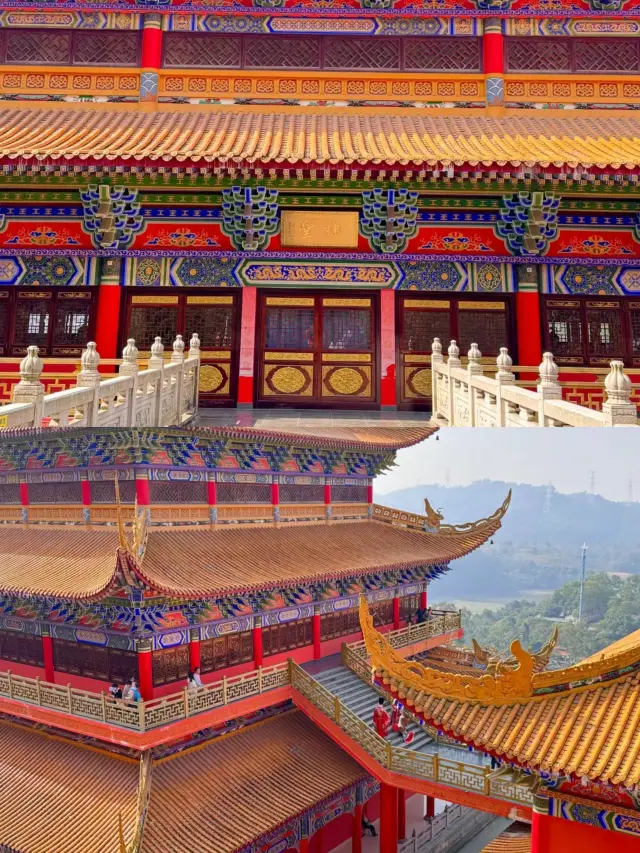 Dalingshan Guanyin Temple | 0 yuan ticket to check in the "Little Forbidden City" of Guangdong