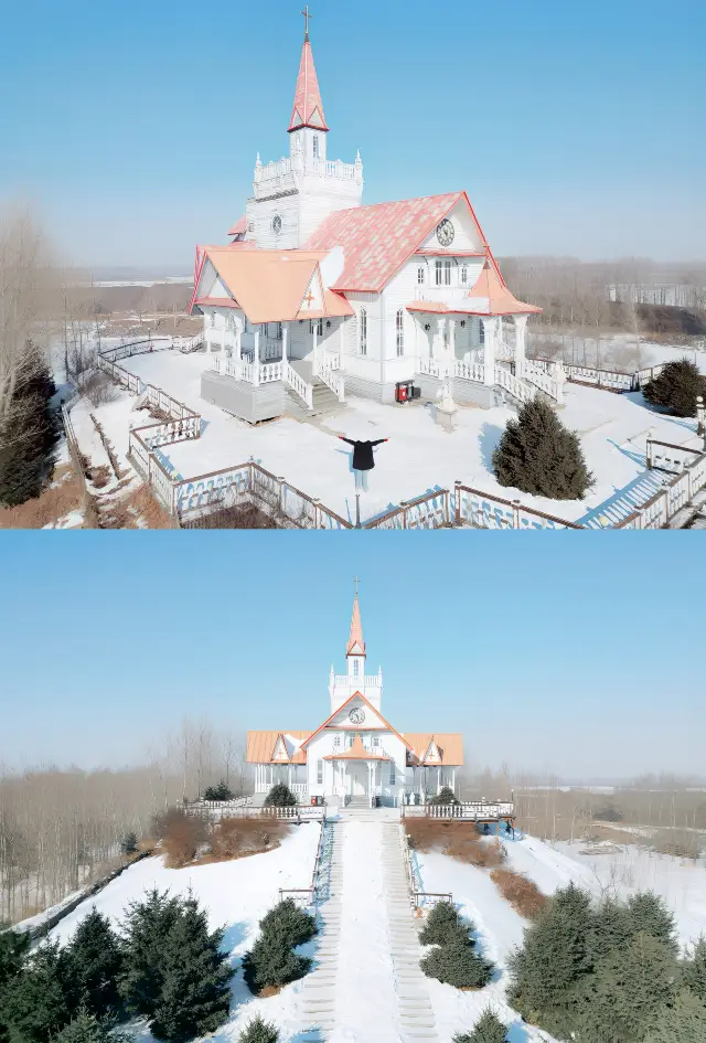 I never expected that the best fairy tale world to photograph in Harbin would be the Volga Manor