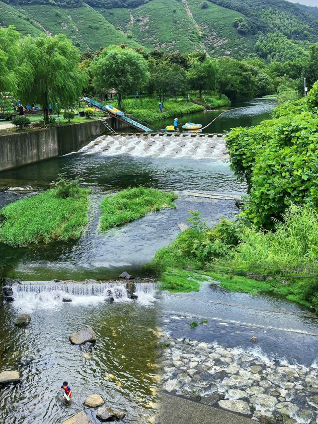 蘇州周邊避暑勝地揭秘長興縣川步村溯溪漂流親子遊攻略