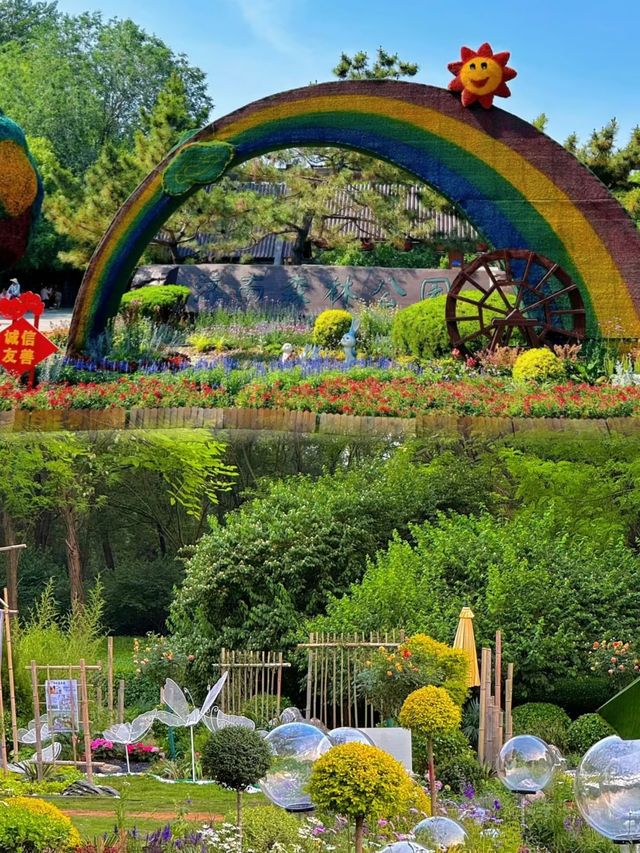 免費現實版莫奈花園濟南森林公園
