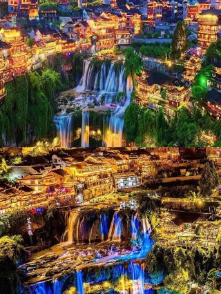 Furong Town, a real-life fairyland.