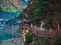 探秘廣元明月峽，尋古棧道歷史韻味