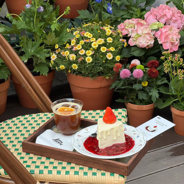 🌸深圳新發現！藏在街角的浪漫花漾咖啡屋🌸