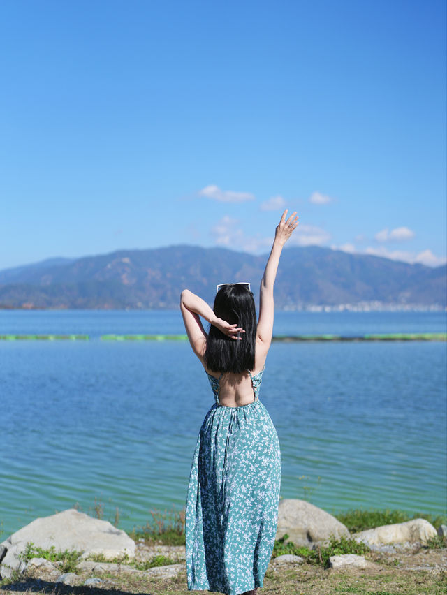 在洱海S灣，真心感受到慢節奏的美好