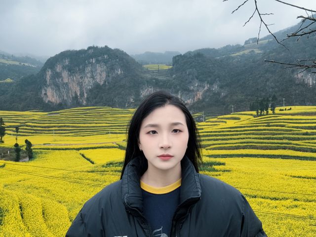 羅平摩龍村小眾油菜花田 帶你感受不一樣的視覺體驗