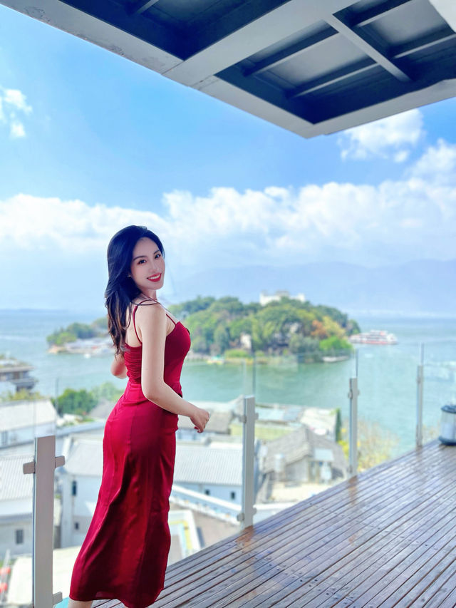打開洱海的正確方式！這家酒店太美了