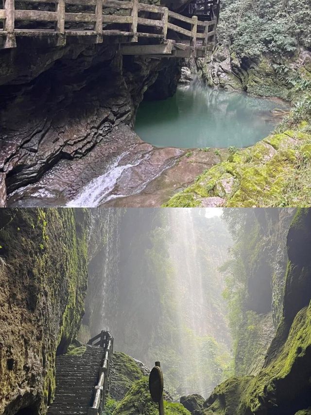 武隆天生三橋，真的不是神仙鑿出來的嗎？