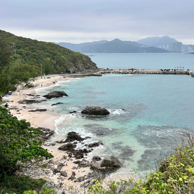香港東龍洲，陰天也藏不住的美！🌊