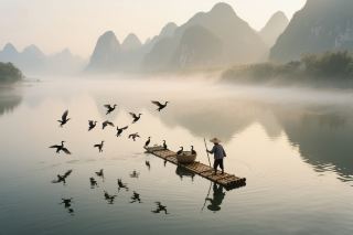 Ink Landscape of the Li River: A Complete Decoding | The Ultimate Guide to Guilin's Scenery!