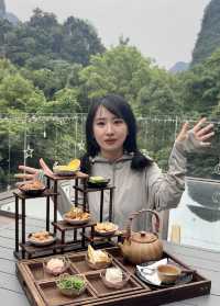 喺酒店就可以睇晒陽朔嘅山水