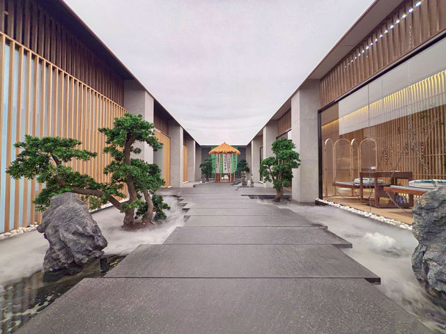 城市中的避世秘境，方寸之間，拂去浮躁塵囂。