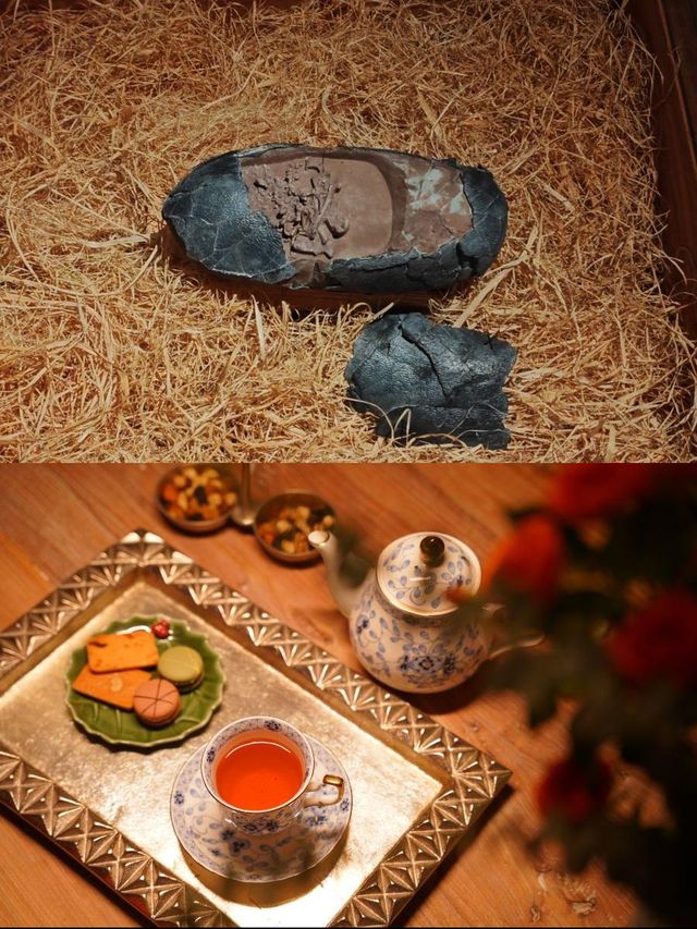紹興古鎮裡藏了個化石館