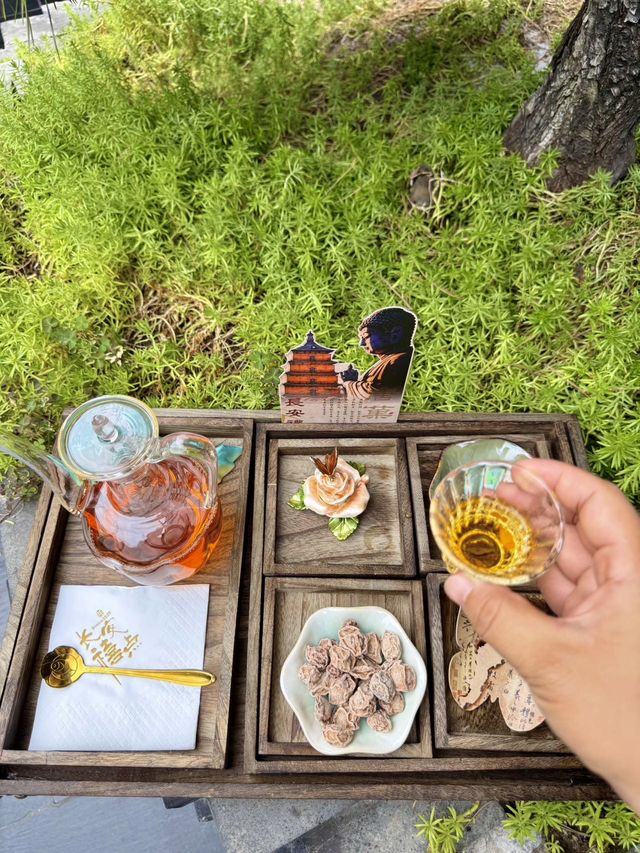 西安！喺大雁塔旁邊嘅唐代貴妃下午茶……