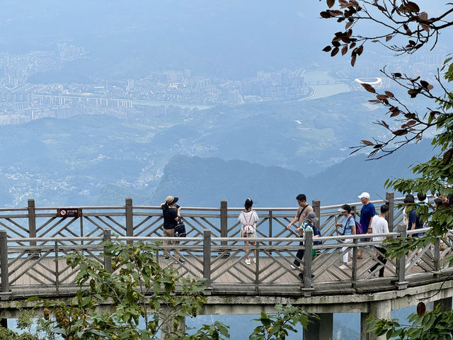 Tianmen mountain is simply breathtaking