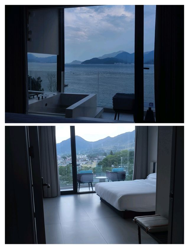 深圳較場尾海景私湯酒店｜浸住溫泉睇海