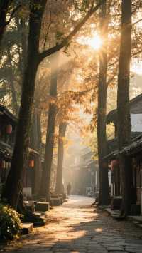 清平古鎮12月｜川西的冬日童話