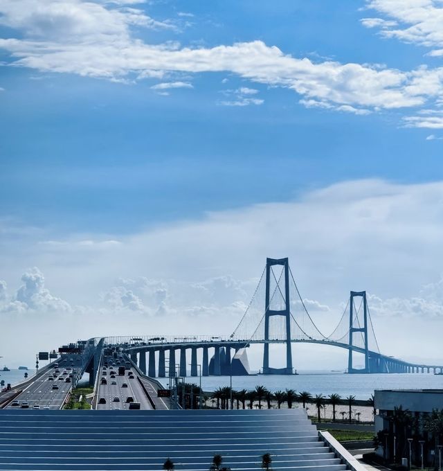 登深中通道，瞰灣區