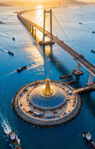 【The Western Artificial Island of the Shenzhen-Zhongshan Channel Officially Opens | Inviting You to Embark on a Magical Sea Journey!