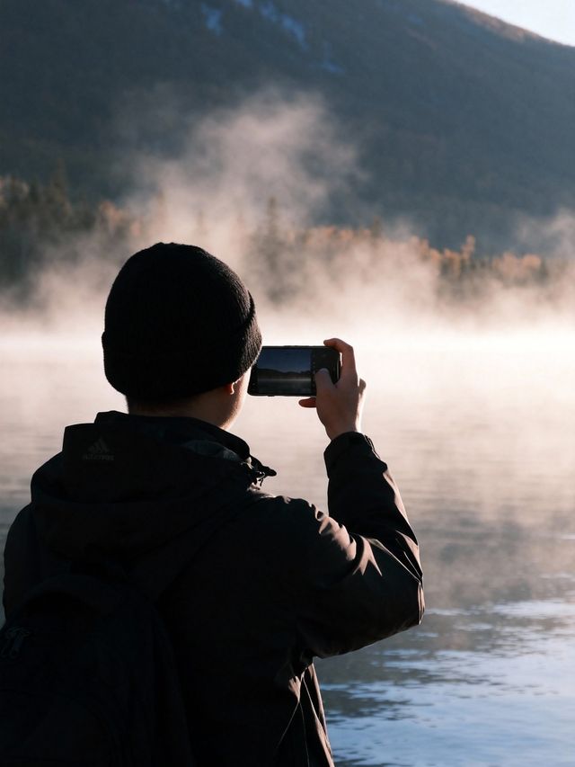 秋天的喀納斯，隨手一拍都是壁紙