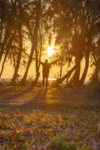 銀灘日出全攻略|附絕美機位+調色參數