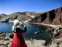 聖托里尼----紅沙灘