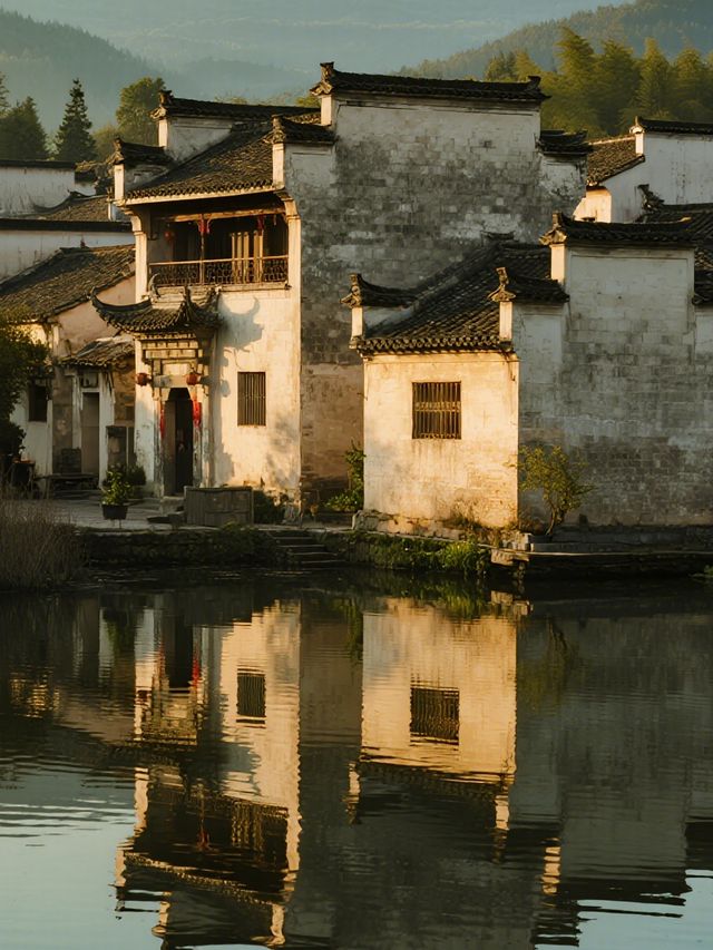 冬日呈坎煙雨行 親子解鎖八卦村的治癒時光