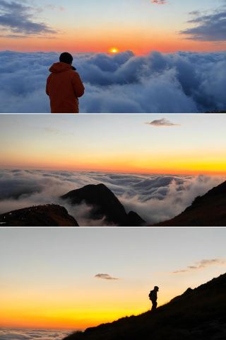 Best Spot to Watch the Sea of Clouds Sunrise at Qiyun Mountain