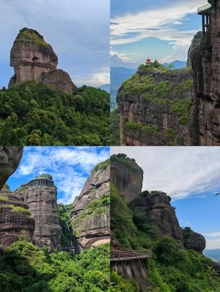 99%の人が知らない丹霞の秘境！龍川霍山は絶景だ