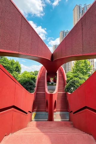 Changsha Lucky Knot Bridge | If you don't edit, I don't edit, who's going to boost the GDP?
