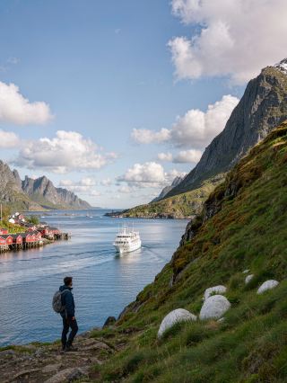How to drive south in Lofoten