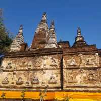 ไหว้พระธาตุคนปีเกิดปีมะเส็ง วัดเจ็ดยอด เชียงใหม่