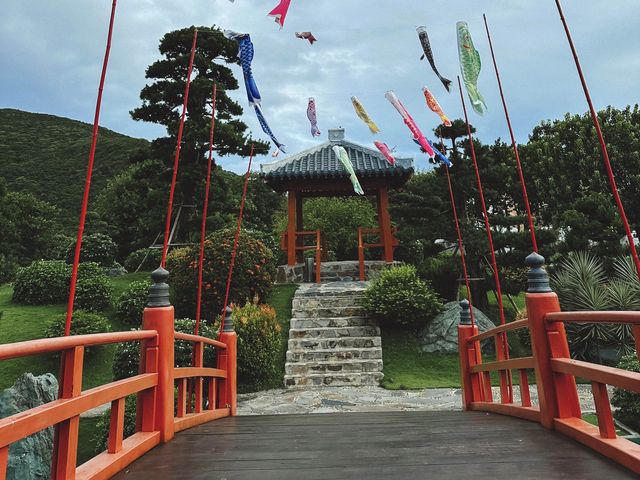 Japanese garden เกาะวินเพิร์ลแลนด์