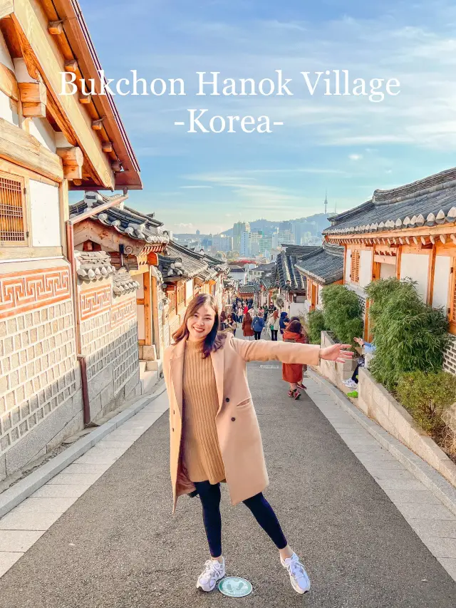 เดินเล่นชมหมู่บ้านวัฒนธรรมเกาหลี bukchon hanok