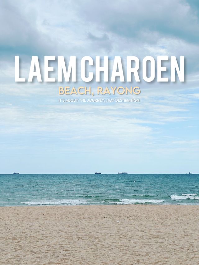 หาดแหลมเจริญ, ระยอง🌊🌿