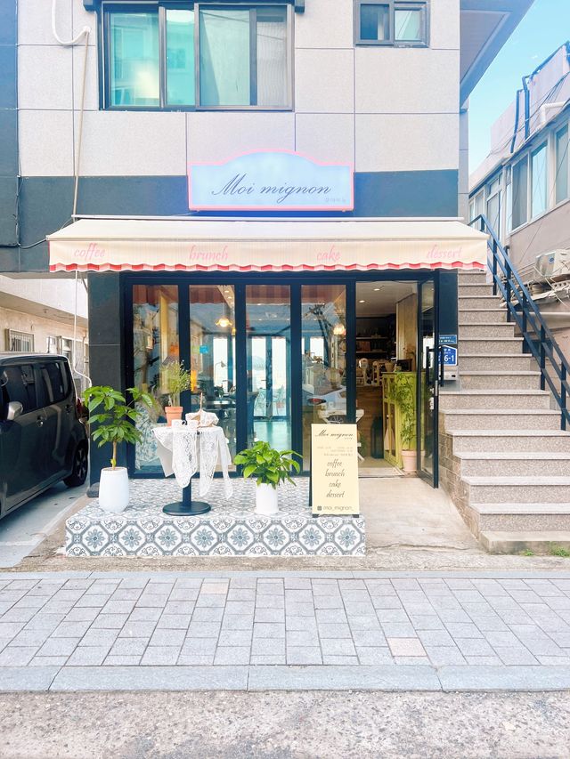 알록달록 부산 도심 뷰 테라스 카페 💜 