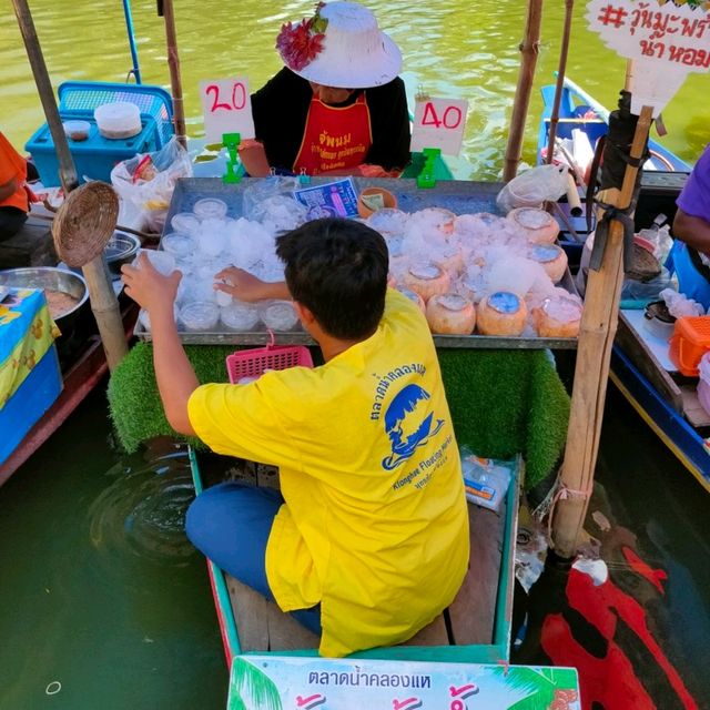 Hatyai Khlong hae floating market