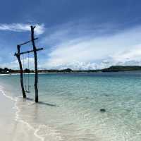 Tanjung Aan Crystal Clear water